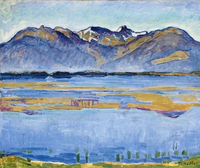 Der Montanasee von Ferdinand Hodler